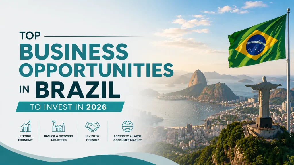 Top Business Opportunities in Brazil to Invest in 2026