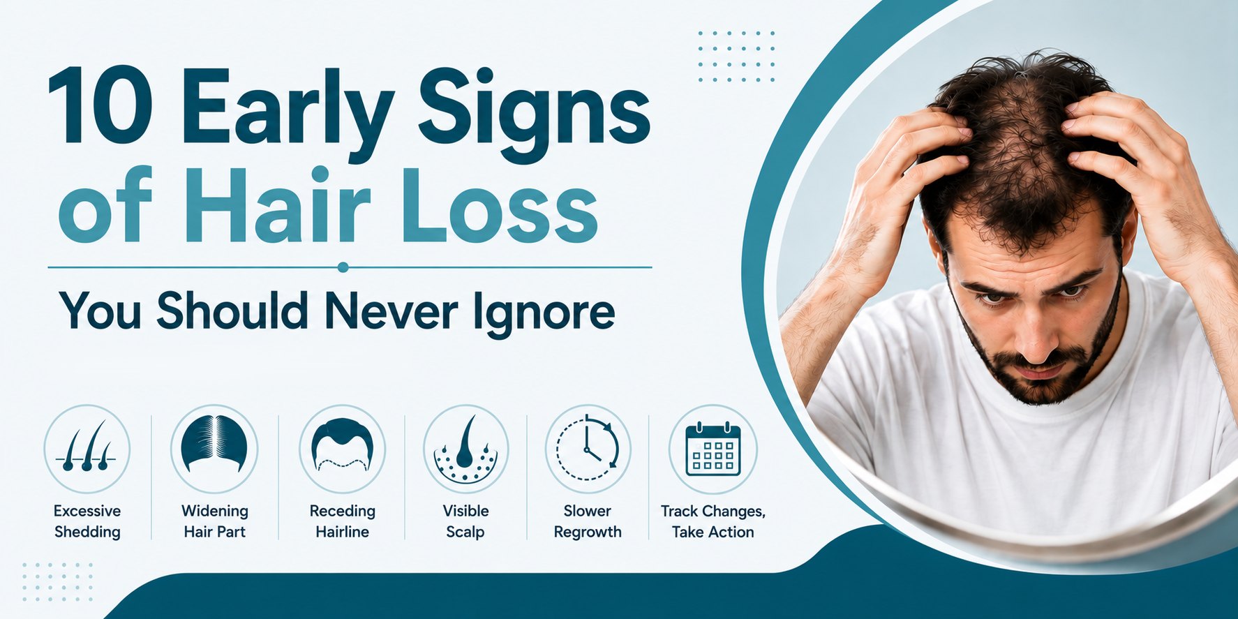 10 Early Signs of Hair Loss