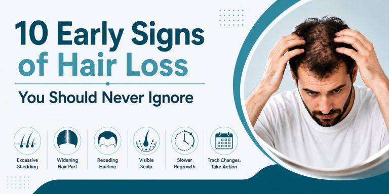 10 Early Signs of Hair Loss You Should Never Ignore