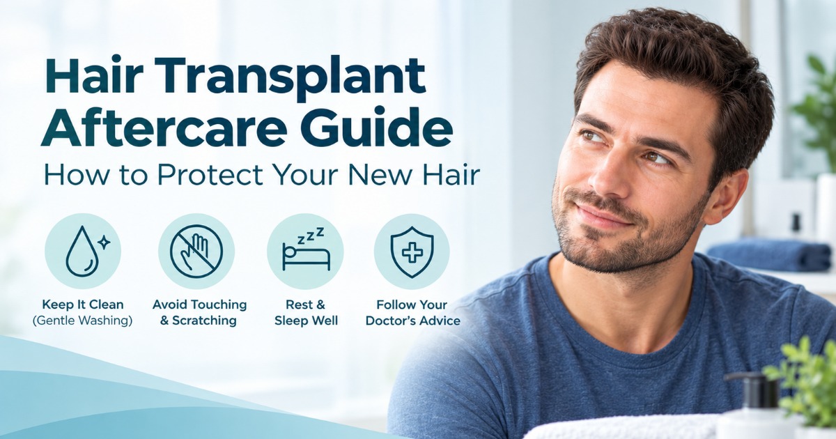 hair transplant aftercare guide