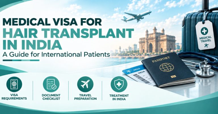Medical Visa for Hair Transplant in India: A Guide for International Patients