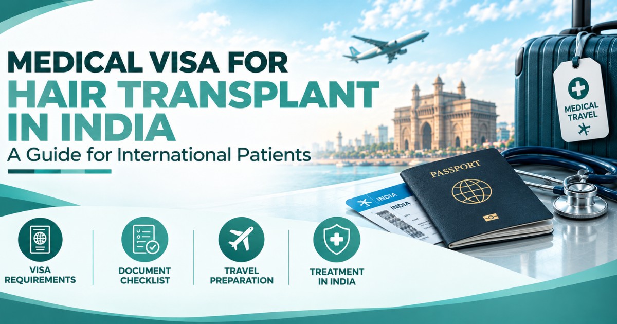Medical visa for India for Hair Transplant