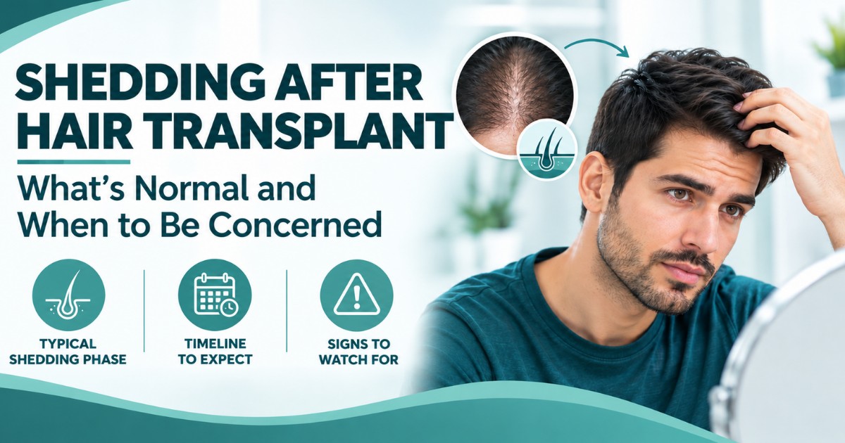 Shedding After Hair Transplant